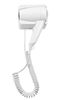 JVD GLOW wall-mounted hair dryer, white, 1400W