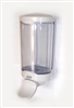 JVD 1L crystal II soap and hydroalcoholic gel dispenser