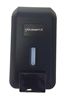 JVD cleanline black soap and gel dispenser