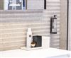 Mini wall mounted soap dispenser pump JVD Isiss black