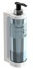 Mini wall mounted soap dispenser pump JVD Isiss white