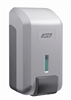 JVD Cleanline gray soap and gel dispenser