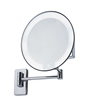 bright round magnifying mirror JVD black cosmos