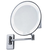 bright round magnifying mirror JVD chrome cosmos