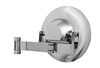 Round light magnifying mirror JVD cosmos chrome flat arm