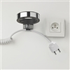 Chrome wall bracket for theft clipper