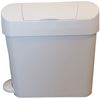 Side feminine hygiene bin