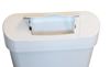 Side feminine hygiene bin