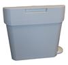 Side feminine hygiene bin