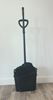 Tilting airport shovel