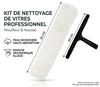 Textile window cleaner, 35 cm complete