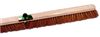Coconut broom 120 cm angled metal sleeve