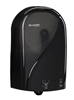 Toilet paper dispenser Lucart black identity