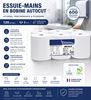 89343 - Roll hand towel 2 ply white 120 m ATM by 6