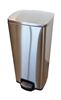 30L stainless steel designer pedal bin
