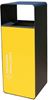 89910361 - 67L yellow recycling cube bin