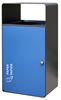 67L blue cube recycling bin
