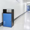 67L blue cube recycling bin