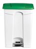Kitchen trash HACCP 70 L green pedal