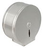 Toilet paper dispenser mini jumbo stainless steel brush
