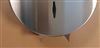 Toilet paper dispenser mini jumbo stainless steel brush