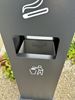 8L outdoor ashtray, 27L bin