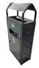 6L outdoor ashtray, 43L bin