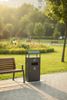 6L outdoor ashtray, 43L bin