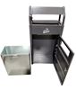 6L outdoor ashtray, 43L bin