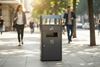 6L outdoor ashtray, 43L bin