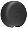 Black jumbo recycled paper dispenser