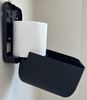 Black recycled central unwinding spool dispenser