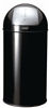 Trash 40L Black JVD trapdoor