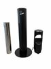 8L Tubular Totem Outdoor Ashtray
