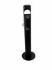 8L Tubular Totem Outdoor Ashtray
