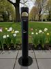 8L Tubular Totem Outdoor Ashtray