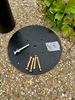 8L Tubular Totem Outdoor Ashtray