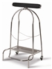Door garbage bag 110L stainless kitchen has pedal