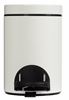 Pedal bin Rossignol 3L white sanelia