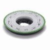 Green polypropylene washing brush Numatic D 370 mm