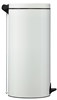 metal pedal bin 30L white nightingale sanelia
