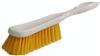 Rounded food sweeper lasts yellow