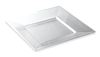 Square crystal plastic plate 240 x 96