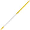 Food aluminum handle 1,50m yellow