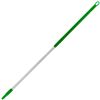 Food aluminum handle 1,50m green