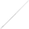 Food aluminum handle 1,50m white
