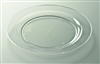 Round plastic plate 190 mm crystal x 96