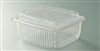 Microwave container with lid hinge 1500 grs