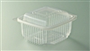 Microwave container with lid hinge 500 grs