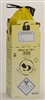 DASRI infectious waste 25 L standard NFX 30507 Case Pack of 10